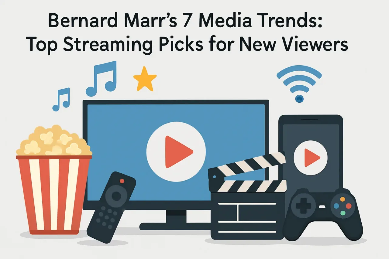 Featured image for: Bernard Marr's 7 Media Trends: Top Streaming Picks for New Viewers