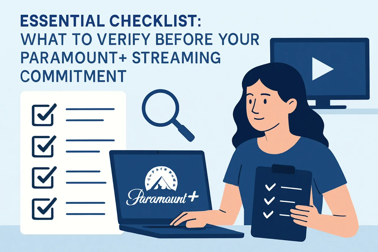 Featured image for: Essential Checklist: What to Verify Before Your Paramount+ Streaming Commitment
