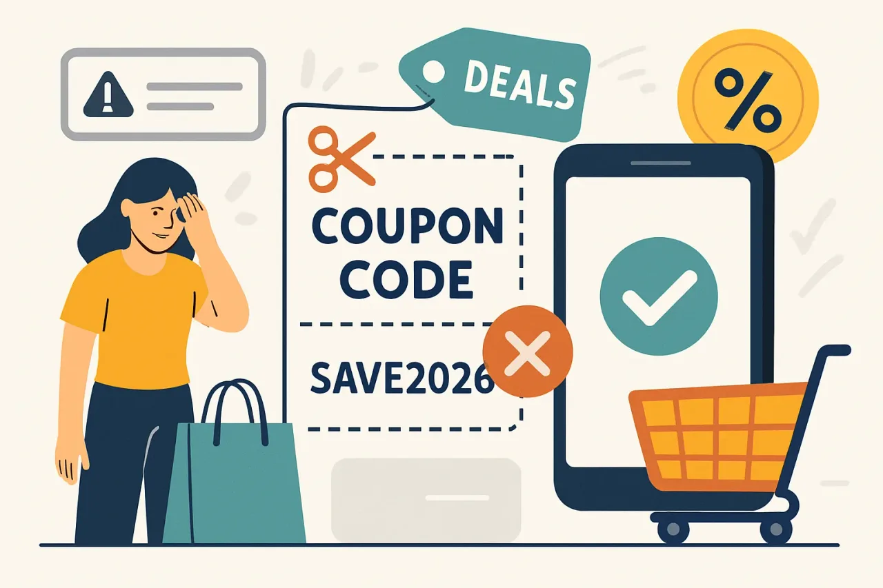 Featured image for: Avoiding Common Coupon Code Mistakes: Smarter Shopping Deals for 2026