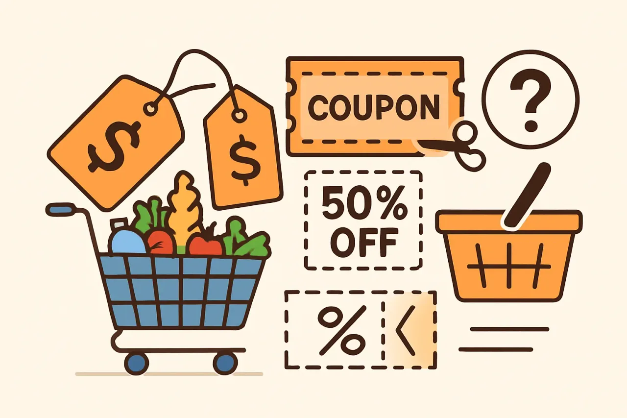Featured image for: Common Grocery Shopping Mistakes: Deals, Coupons & FAQs