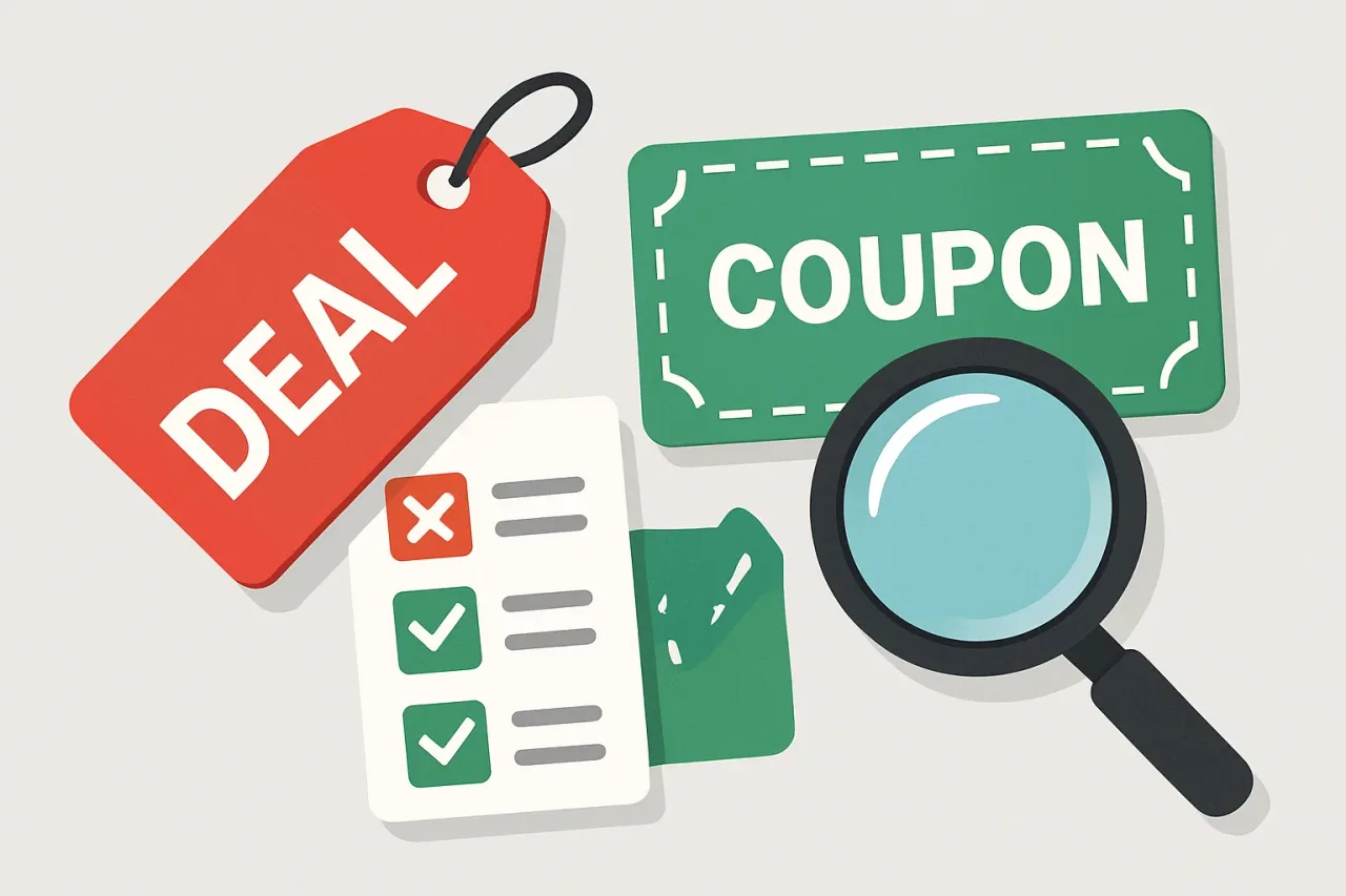 Featured image for: Spotting Real Savings: Recognizing Coupon Deal Red Flags and Green Lights