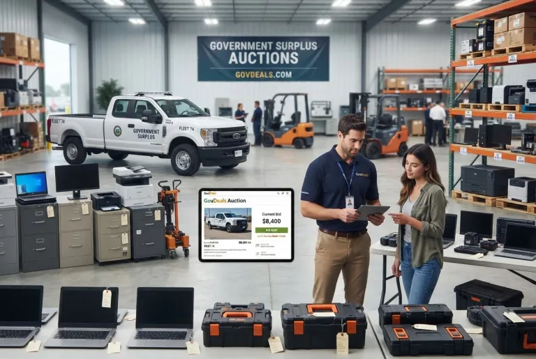 Featured image for: GovDeals Auctions Guide: How to Buy Cheap Government Surplus Assets