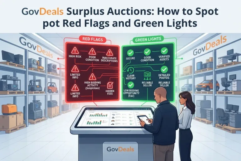 Featured image for: GovDeals Surplus Auctions: How to Spot Red Flags and Green Lights