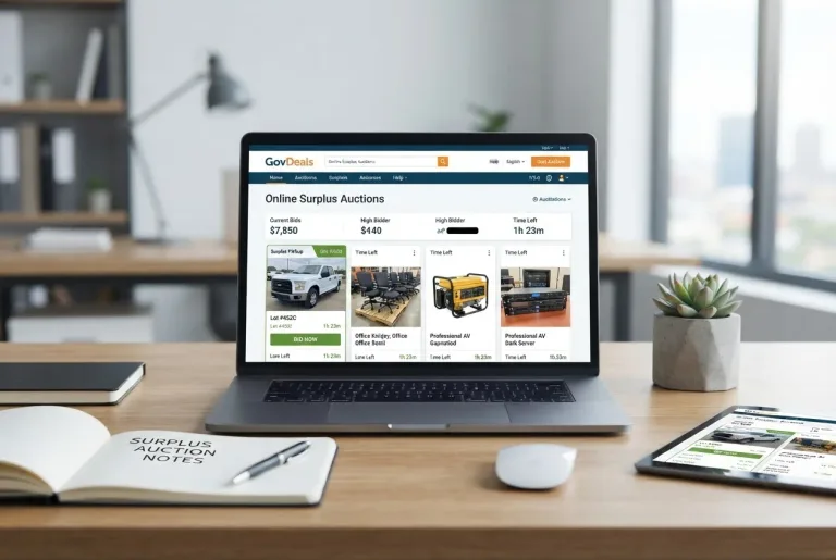 Featured image for: GovDeals Auctions: Safely Buying Government Surplus Goods