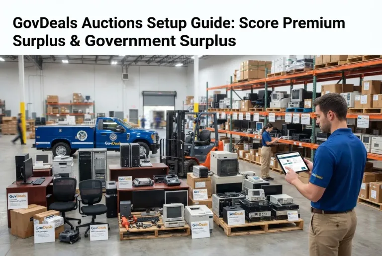 Featured image for: GovDeals Auctions Setup Guide: Score Premium Government Surplus