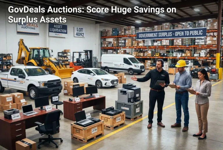 Featured image for: GovDeals Auctions: Score Huge Savings on Government Surplus Assets