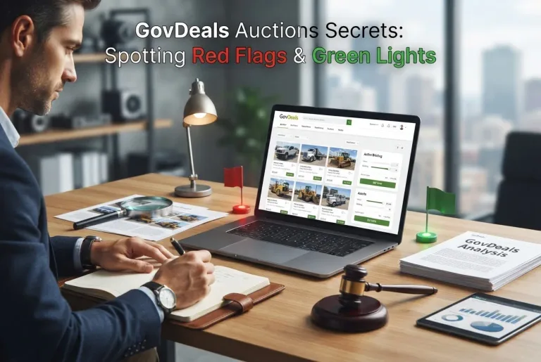 Featured image for: GovDeals Auctions Secrets: Spotting Red Flags & Green Lights