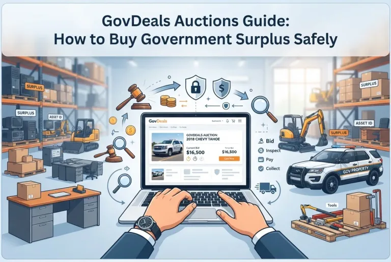 Featured image for: GovDeals Auctions Guide: How to Buy Government Surplus Safely
