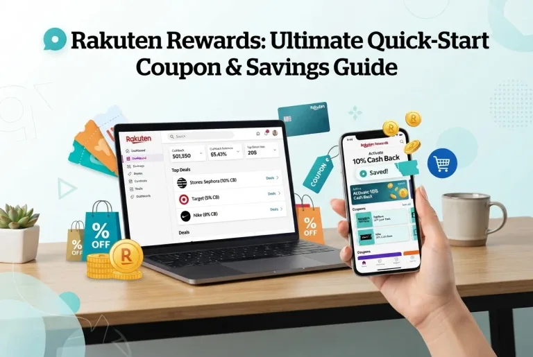 Featured image for: Rakuten Rewards: Ultimate Quick-Start Coupon & Savings Guide