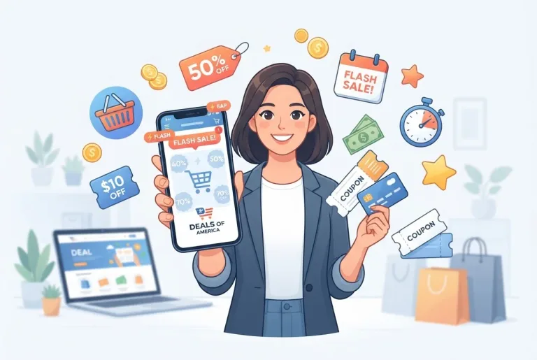 Featured image for: How to Save Big on Deals of America: Couponing and Flash Sales Explained