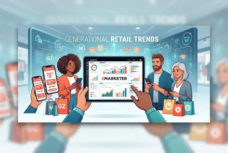 Featured image for: EMARKETER: The Ultimate Platform for Generational Retail Trends