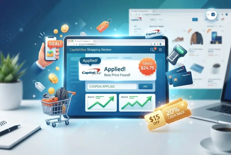 Featured image for: Capital One Shopping Review: Best Smart Coupon Tool for Beginners