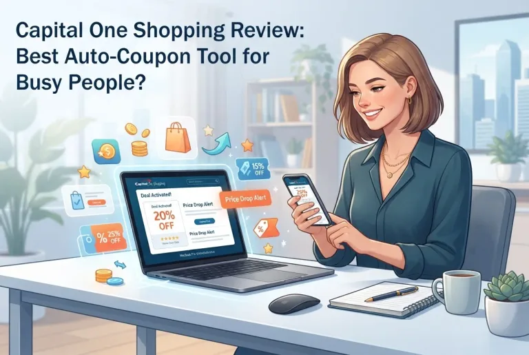 Featured image for: Capital One Shopping Review: Best Auto-Coupon Tool for Busy People?