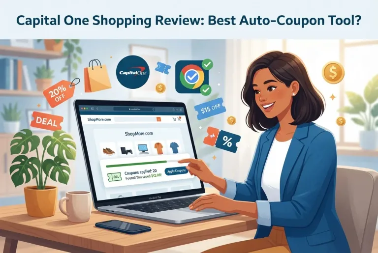 Featured image for: Capital One Shopping Review: Best Auto-Coupon Tool?
