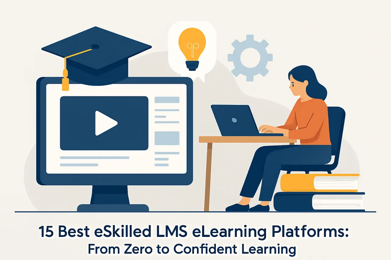 Featured image for: 15 Best eSkilled LMS eLearning Platforms: From Zero to Confident Learning