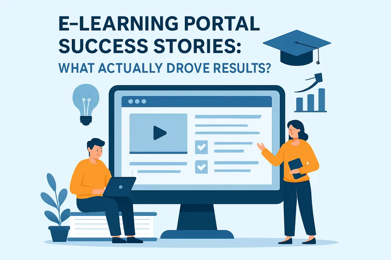 Featured image for: E Learning Portal Success Stories: What Actually Drove Results?