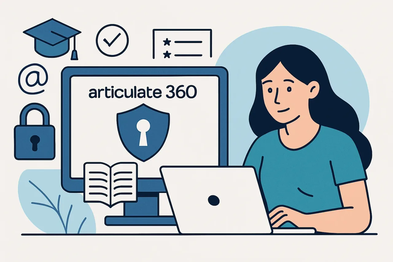 Featured image for: Articulate 360: Essential Safety and Privacy Tips for E-Learning Beginners