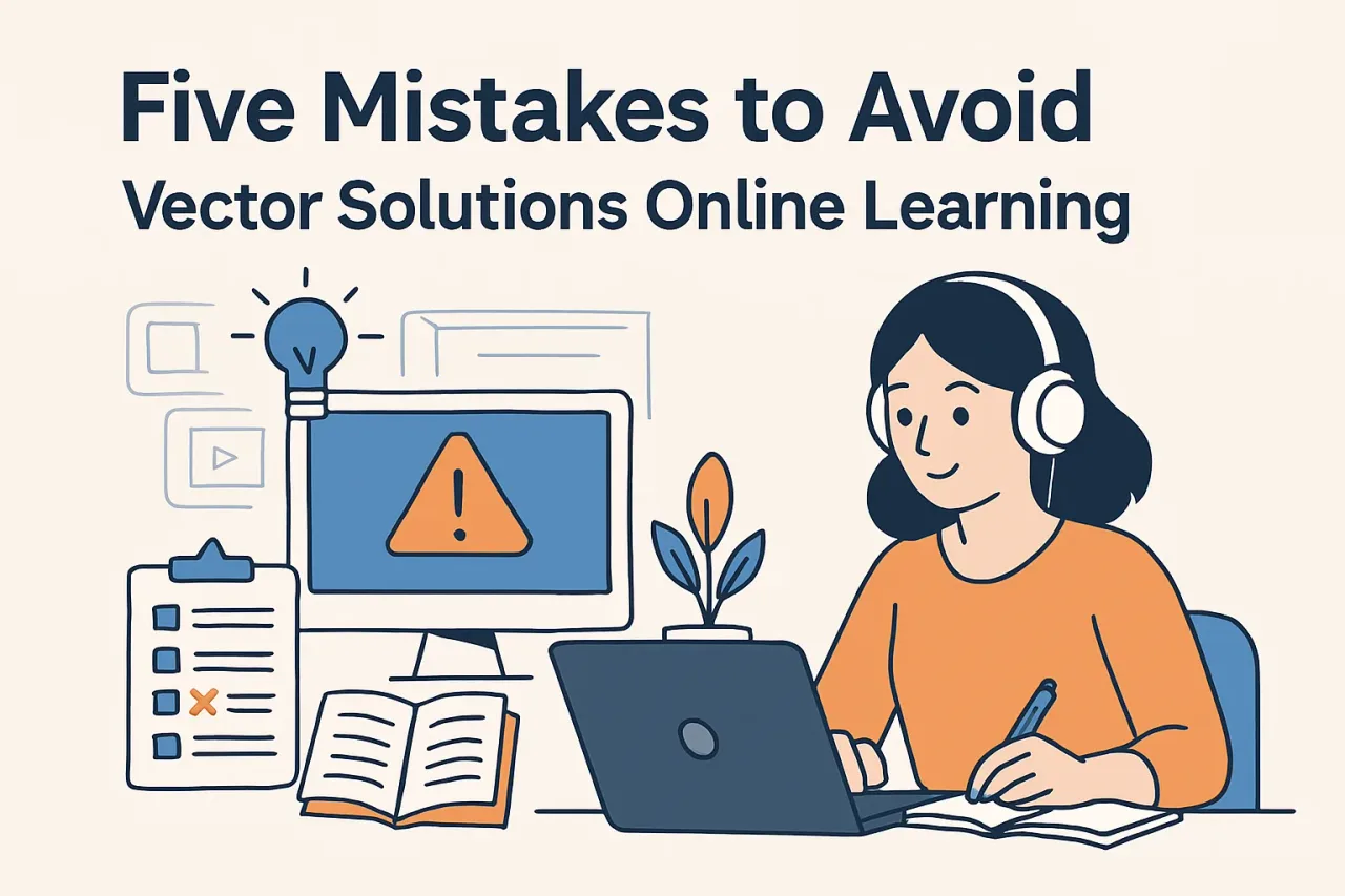Featured image for: Five Mistakes to Avoid with Vector Solutions Online Learning