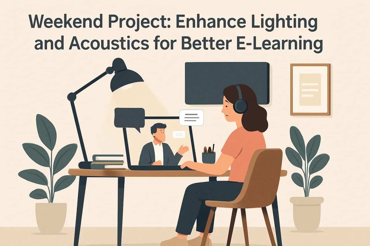 Featured image for: Weekend Project: Enhance Lighting and Acoustics for Better E-Learning