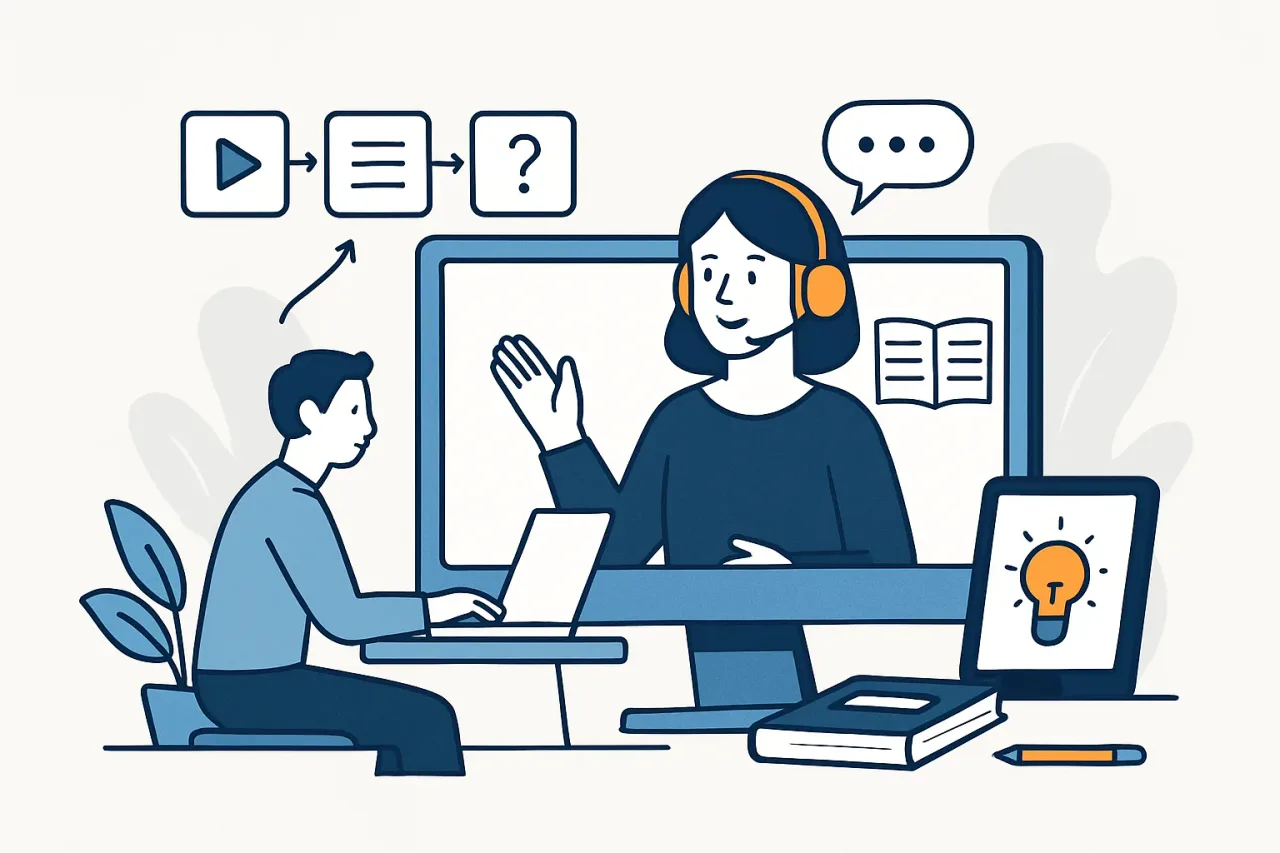 Featured image for: Integrating Microlearning Paths With Live Tutor Support in E-Learning