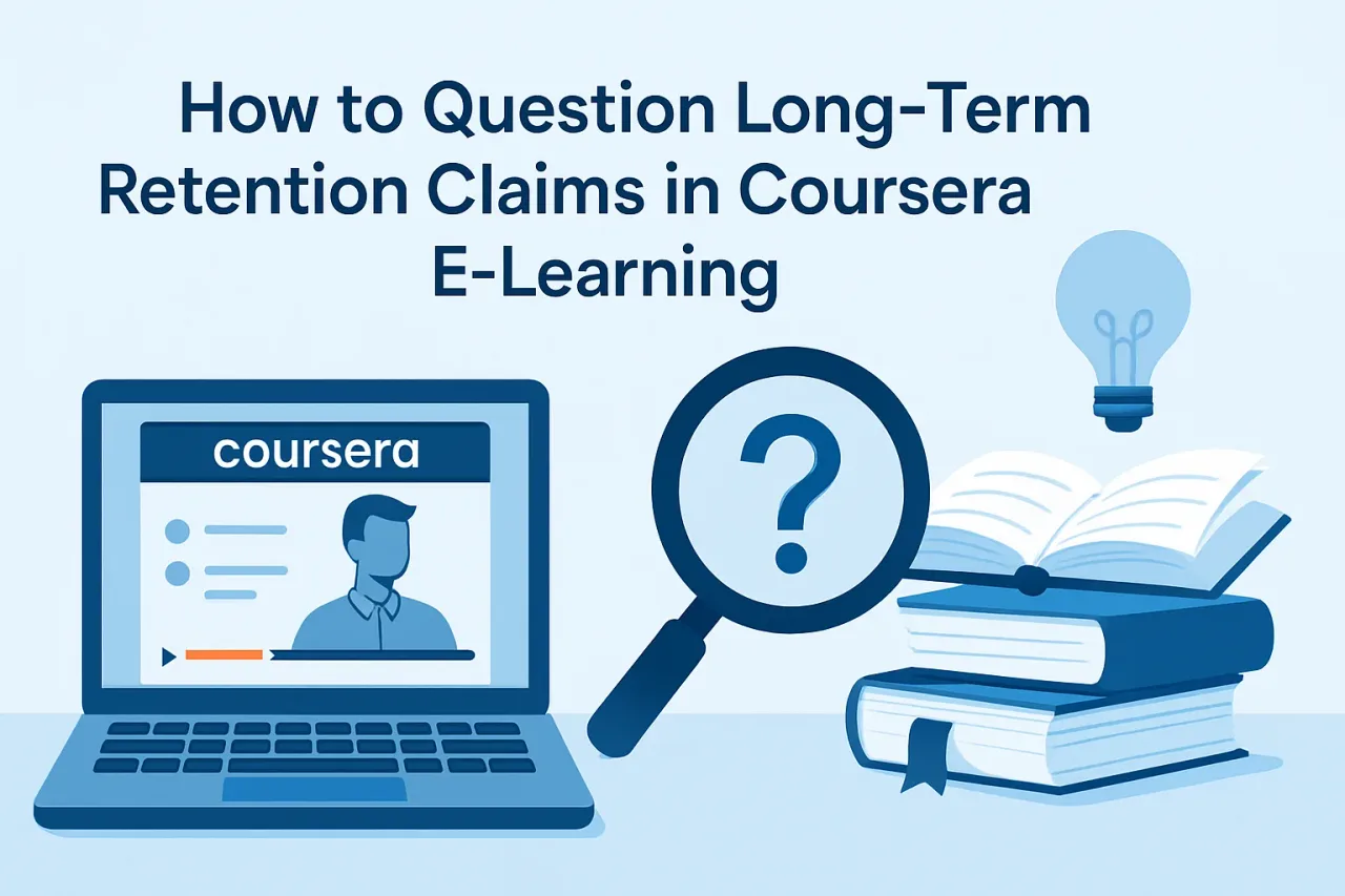 Featured image for: How to Question Long-Term Retention Claims in Coursera E-Learning