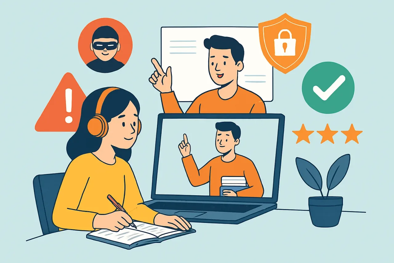 Featured image for: Common Warning Signs and Trust Indicators in Online Tutoring Platforms