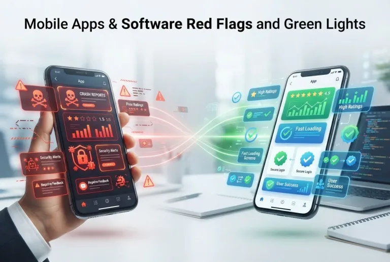 Featured image for: Mobile Apps & Software Red Flags and Green Lights