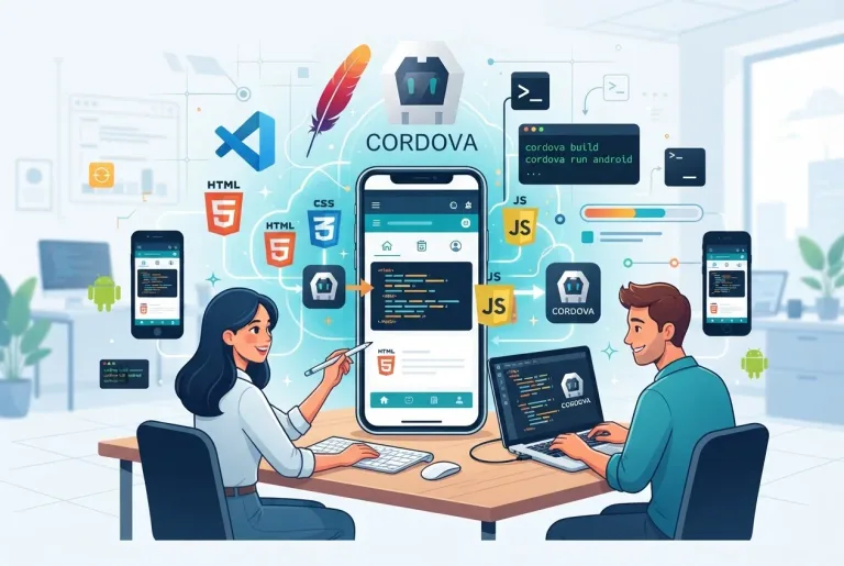 Featured image for: How to Build a Mobile App: A Guide to Cordova & Hybrid Tools