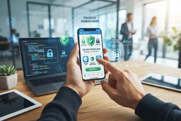 Featured image for: Safe Mobile Software Habits: A Guide to Secure App Downloads