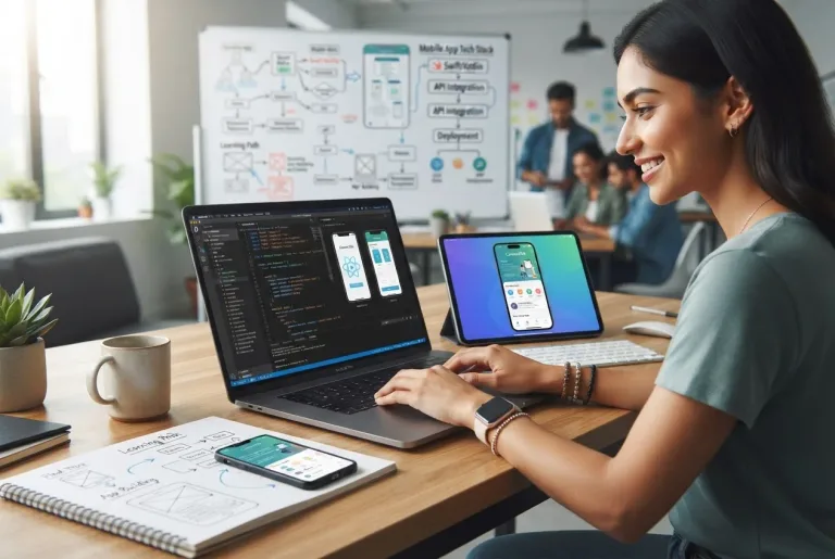 Featured image for: Mobile App Technology Guide: How to Learn and Build Apps