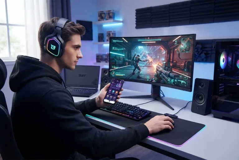 Featured image for: Upgrade Your Gaming Setup With the Buff Game Companion