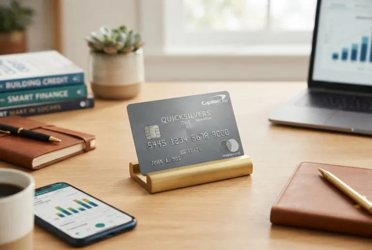 Featured image for: Capital One QuicksilverOne Review: Simple Cash Back for Building Credit