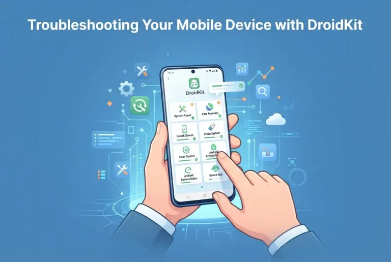 Featured image for: A Complete Guide to Troubleshooting Your Mobile Device with DroidKit
