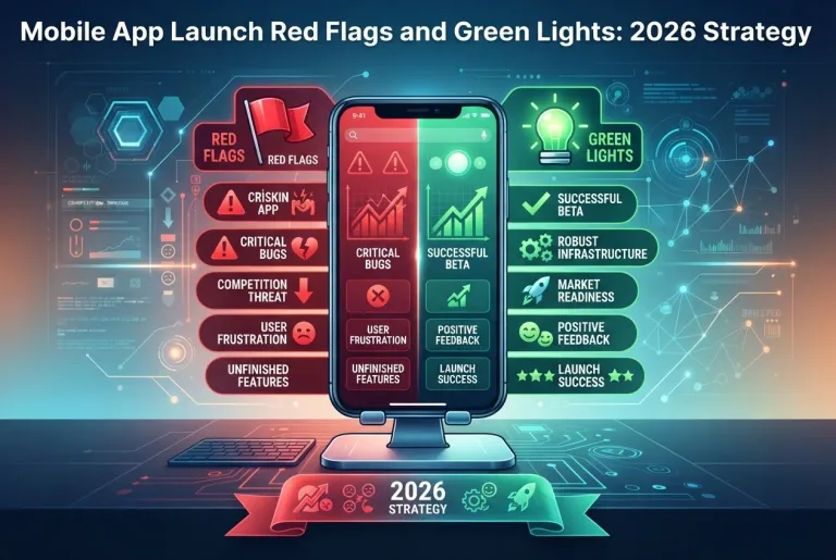 Featured image for: Mobile App Launch Red Flags and Green Lights: 2026 Strategy