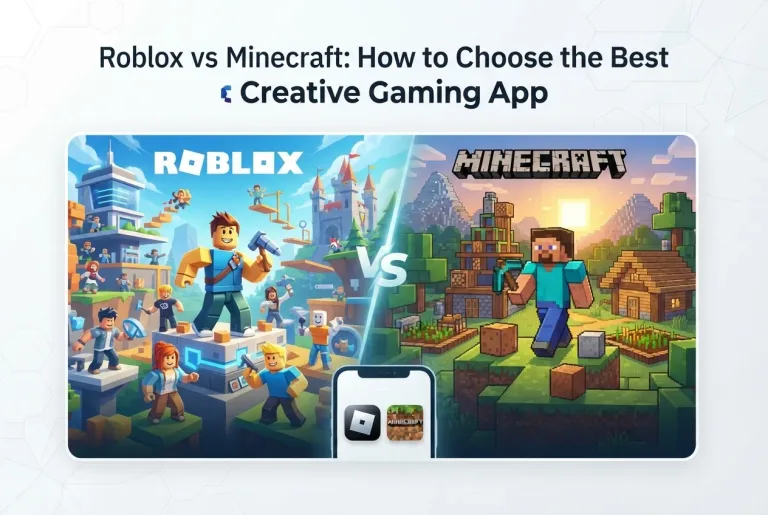 Featured image for: Roblox vs Minecraft: How to Choose the Best Creative Gaming App
