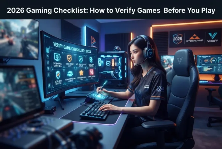 Featured image for: 2026 Gaming Checklist: How to Verify Games Before You Play