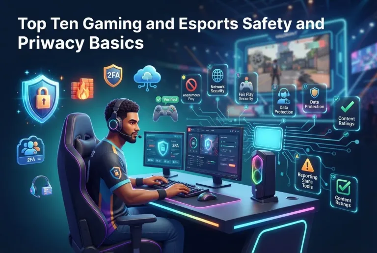 Featured image for: Top Ten Gaming and Esports Safety and Privacy Basics