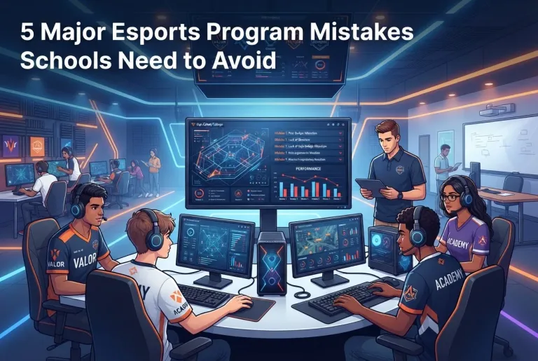Featured image for: 5 Major Esports Program Mistakes Schools Need to Avoid