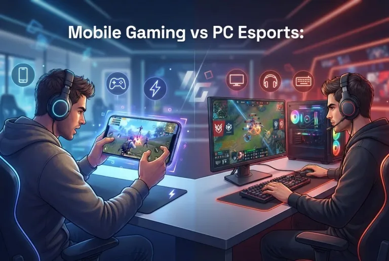 Featured image for: Mobile Gaming vs PC Esports: How to Choose Your Path