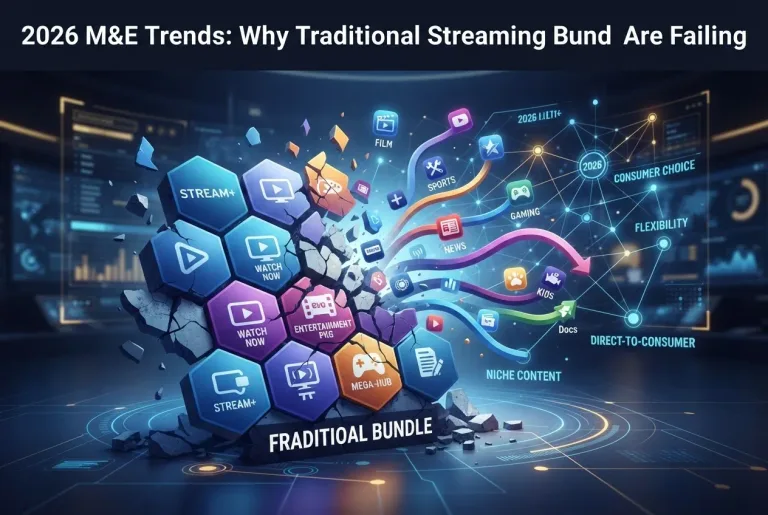Featured image for: 2026 M&E Trends: Why Traditional Streaming Bundles Are Failing