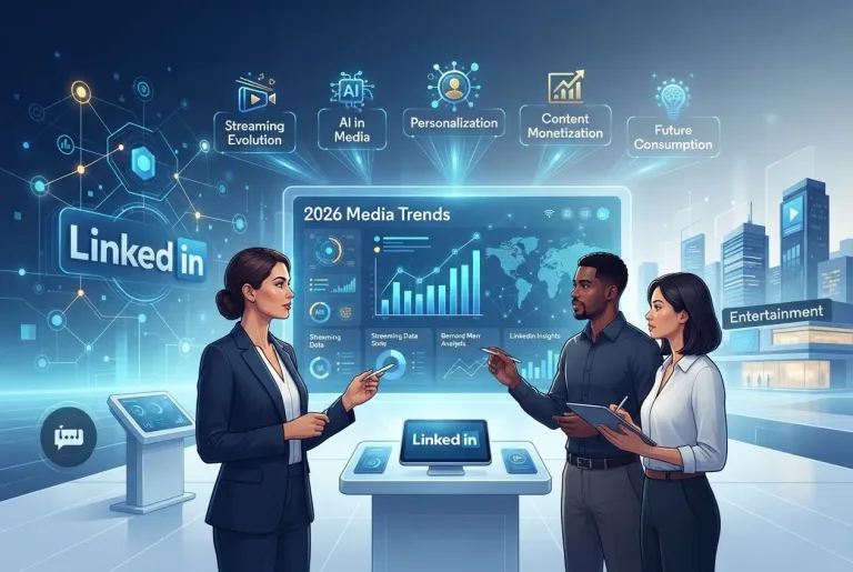 Featured image for: Unlocking Bernard Marr's 2026 Media Trends on LinkedIn