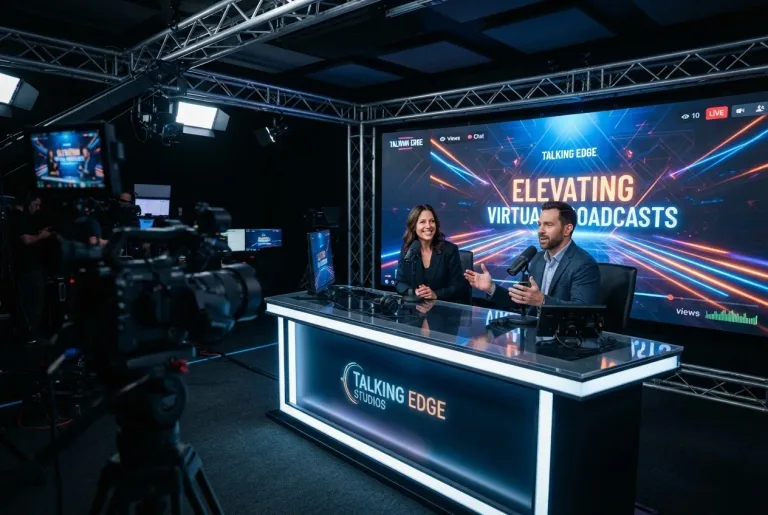Featured image for: Talking Edge Studios Review: Elevating Virtual Broadcasts