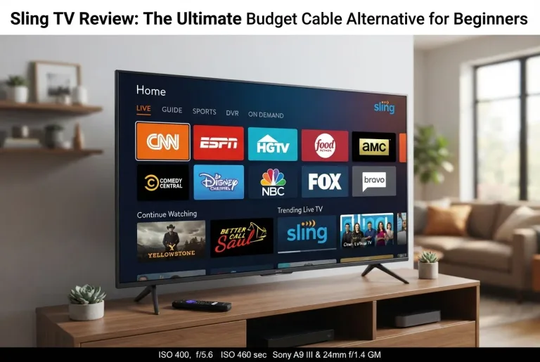 Featured image for: Sling TV Review: The Ultimate Budget Cable Alternative for Beginners