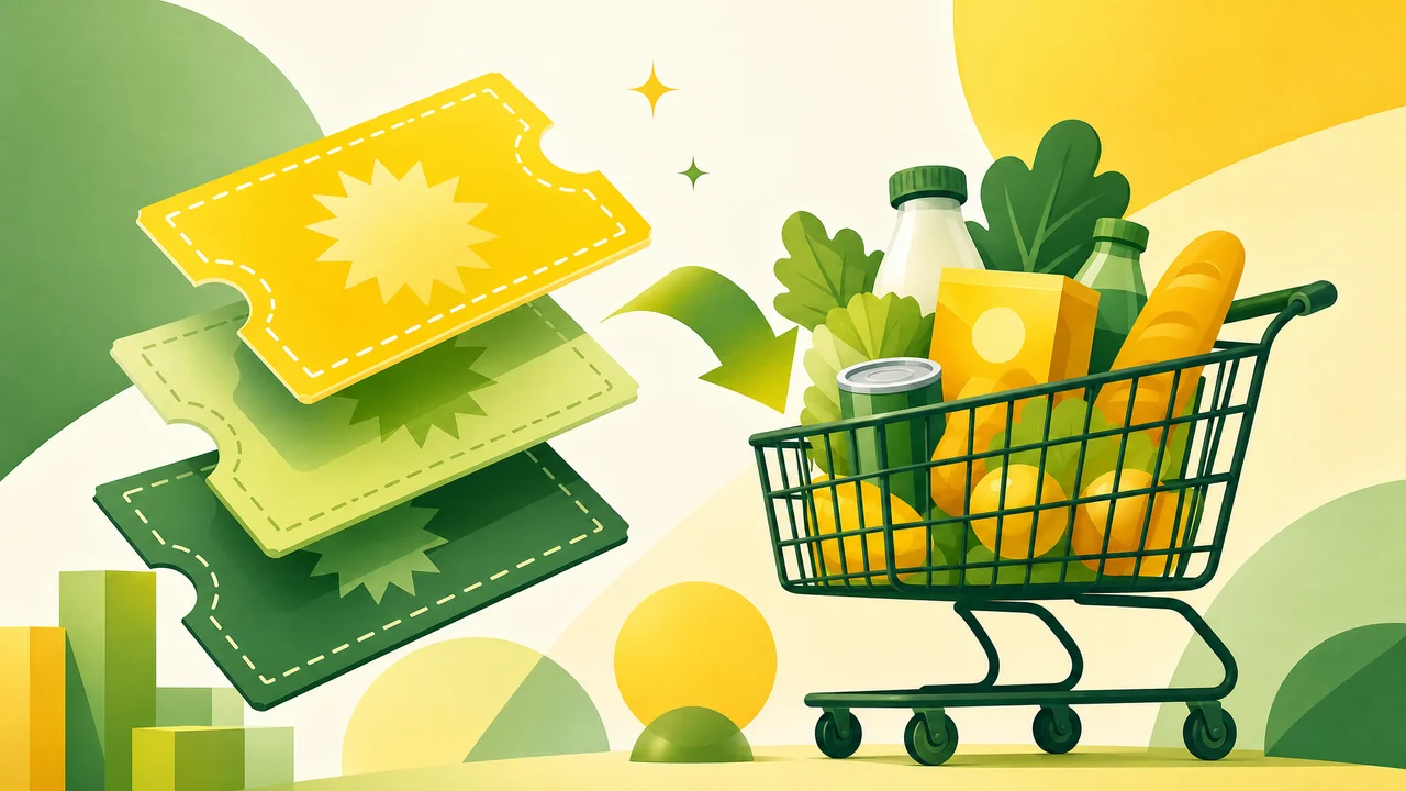 Featured: Grocery Coupon Stacking Methods That Cut Your Weekly Bill by 30 Percent or More