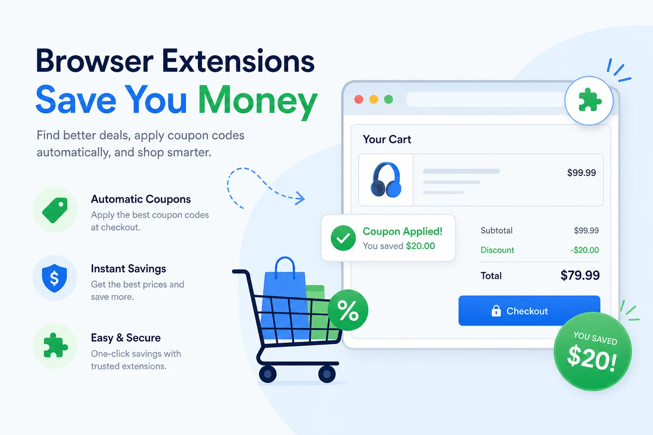 Browser Coupon Extensions Ranked by Savings
