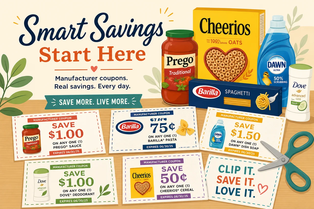 Manufacturer Coupon Secrets Most Shoppers Miss