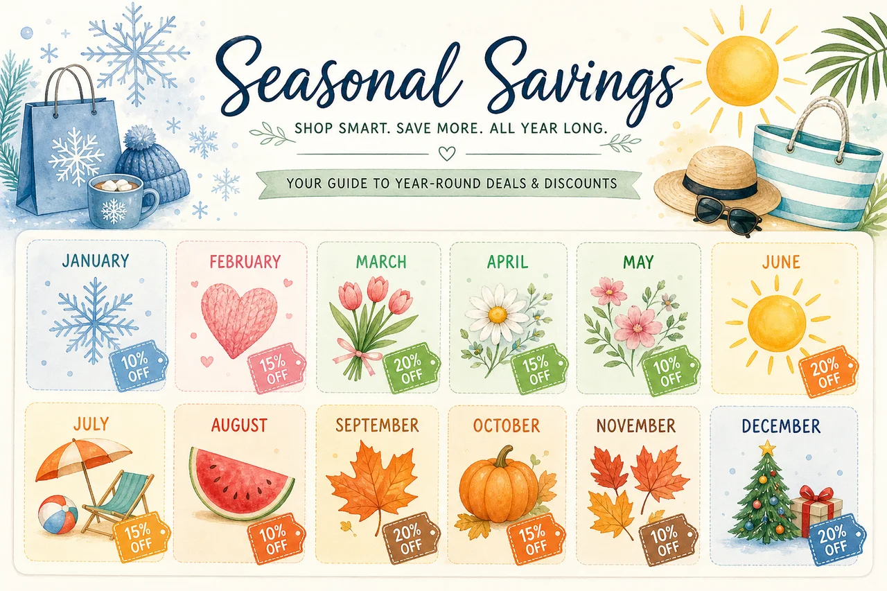 Seasonal Coupon Cycles for Smart Shoppers