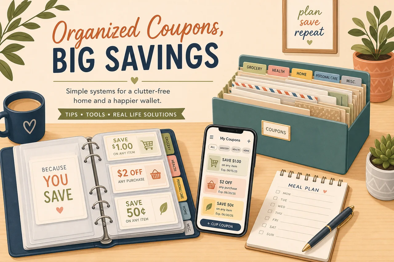 Coupon Organization Systems That Save Time