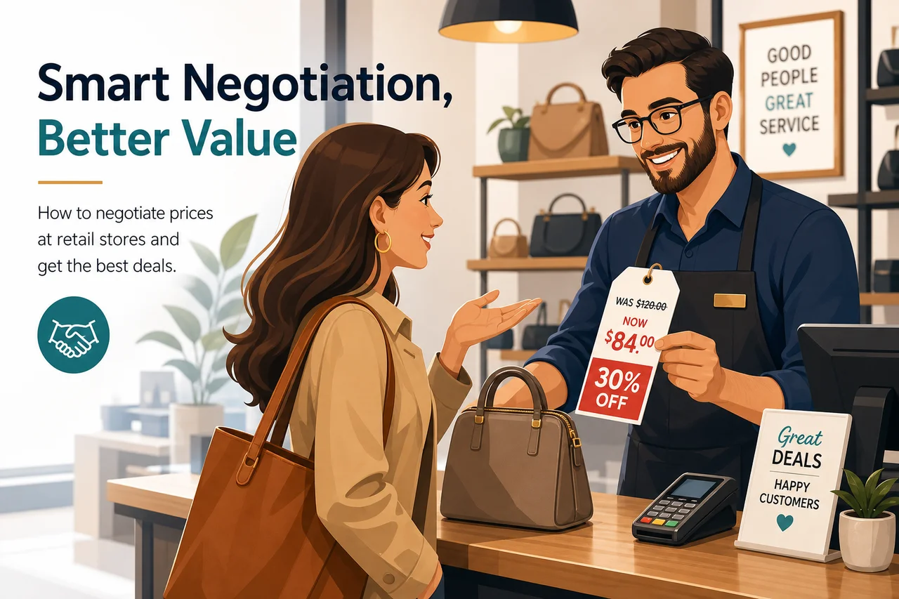 How to Negotiate Prices at Retail Stores