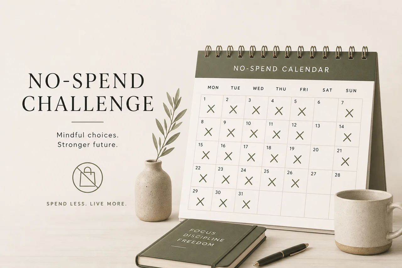 How to Plan a No-Spend Month Challenge